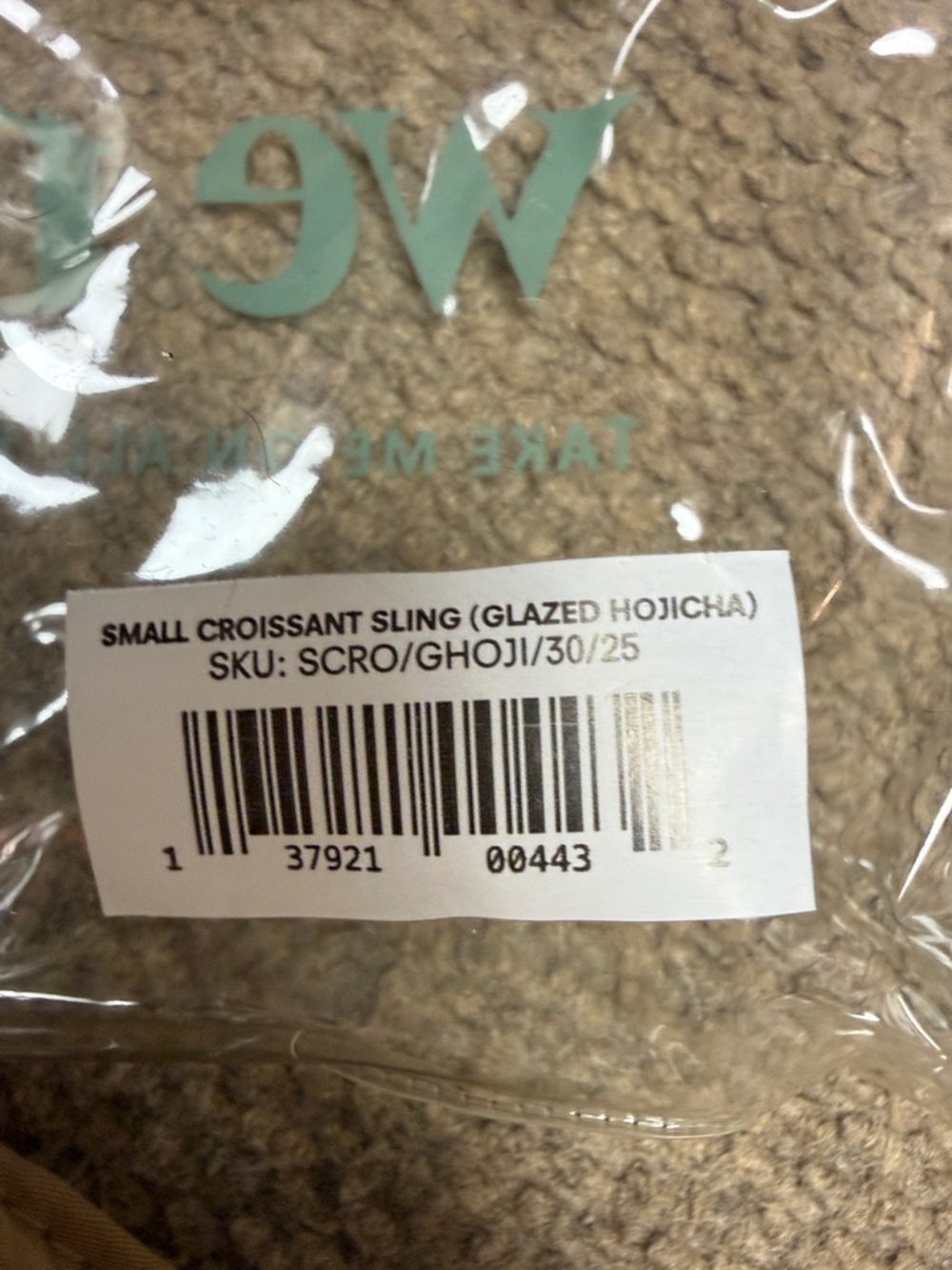 BNWT Good Totes Small Croissant Sling Bag - Picture 5 of 6
